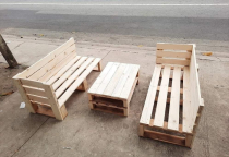 Tận Dụng Pallet Cũ Để Làm Ra Những Sản Phẩm Bàn Ghế Giá Rẻ Mà Đẹp